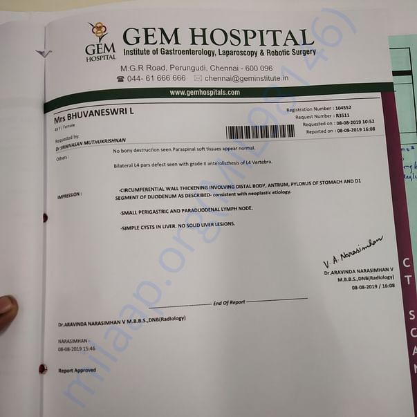 Medical Report