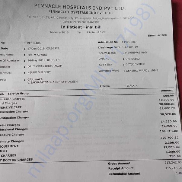 Medical Bill