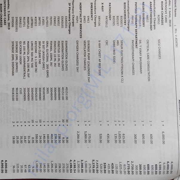 Medical Bill