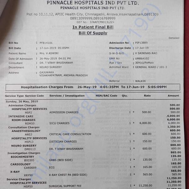 Medical Bill