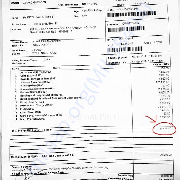 Medical Bill