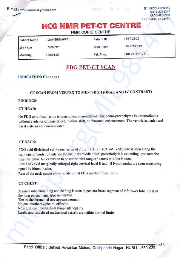 hospital prescription