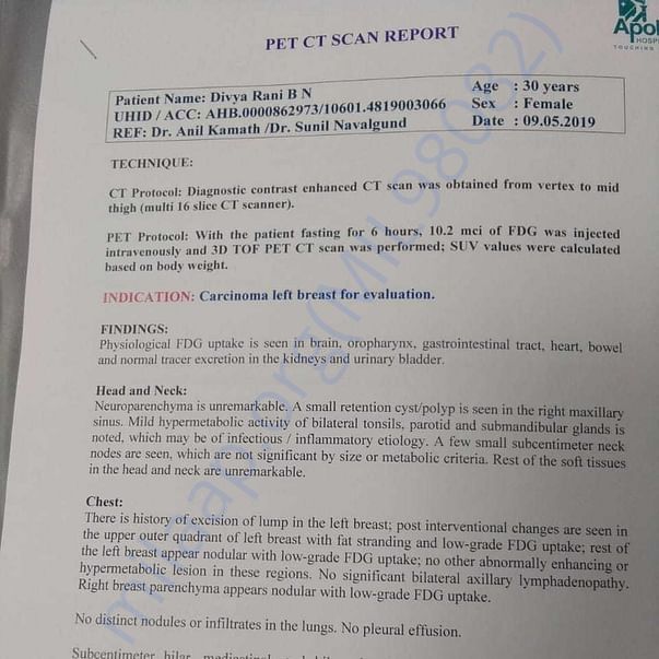 Medical Report