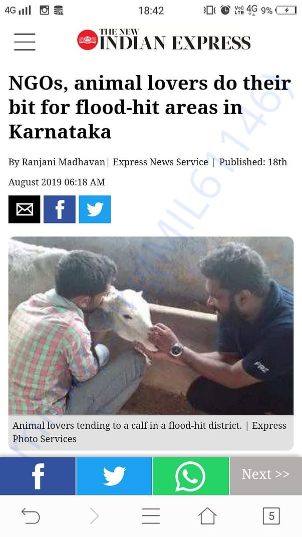 The New Indian Express, news clip