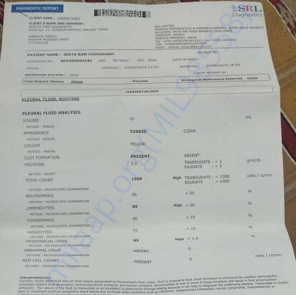 Medical Report