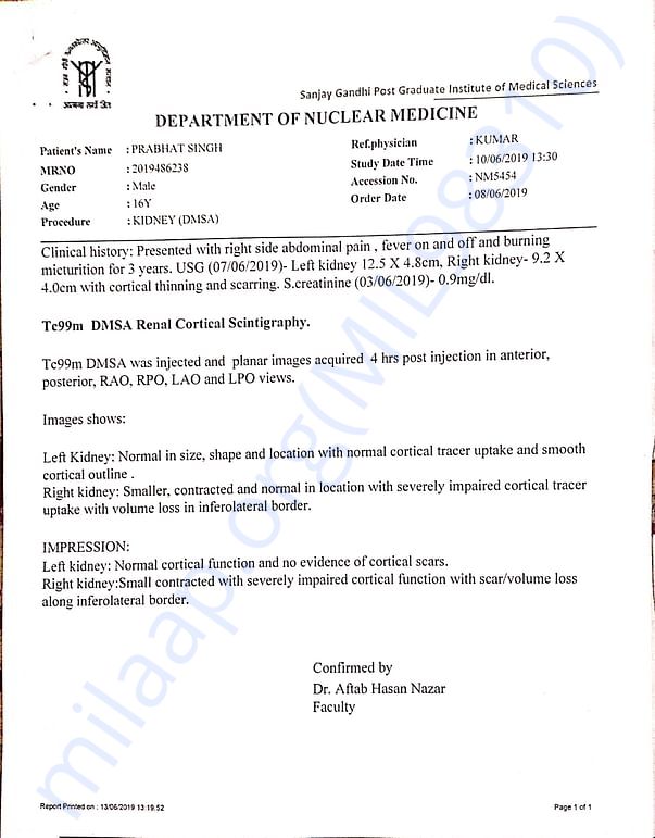 Hospital documents