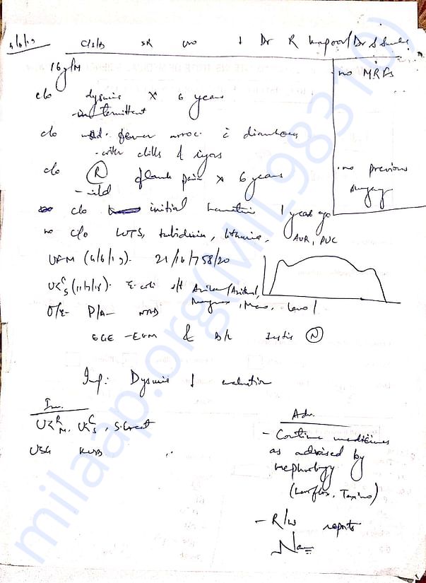 Hospital documents
