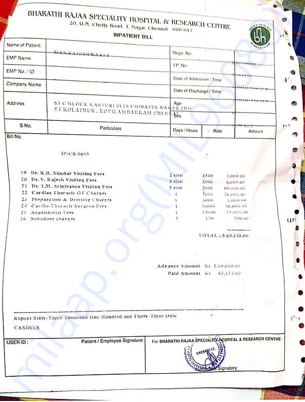 Medical bills