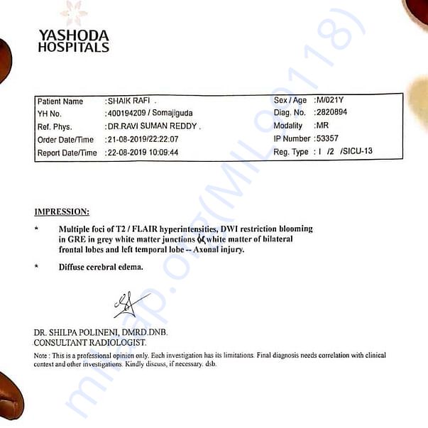 Medical Report