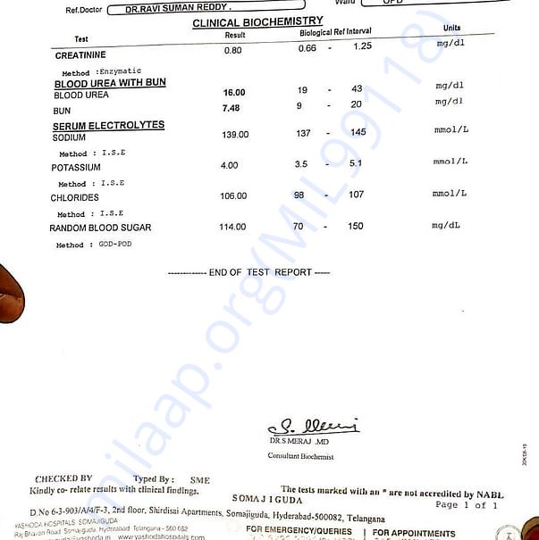 Medical Report
