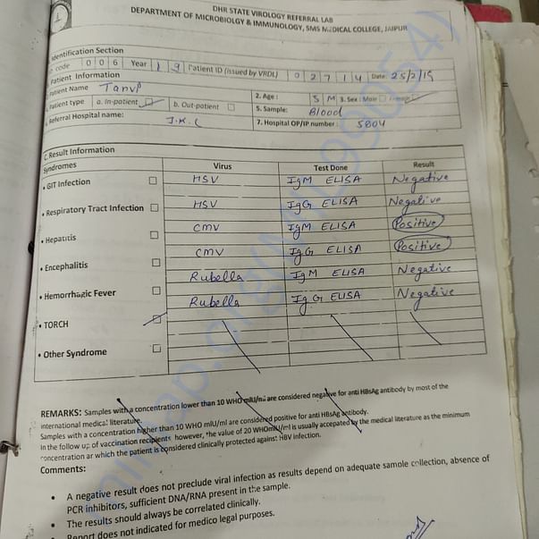 Report confirmed hepatitis and encephalitis