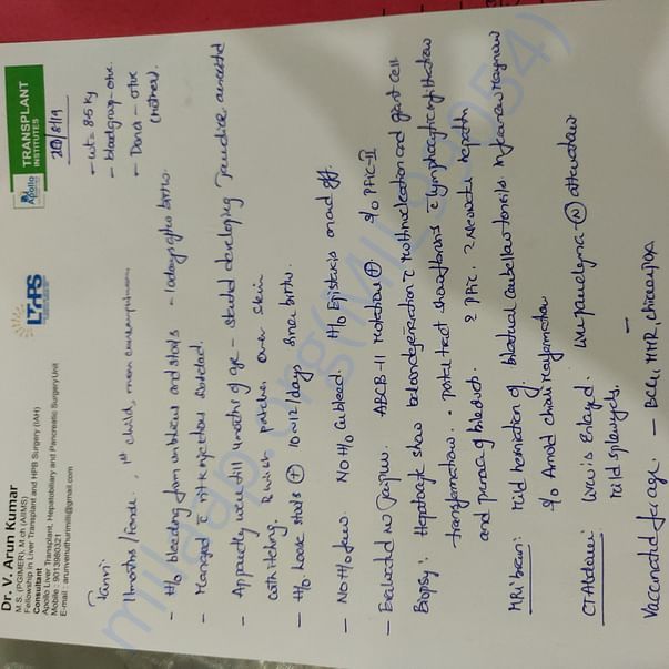 Liver transplant letter