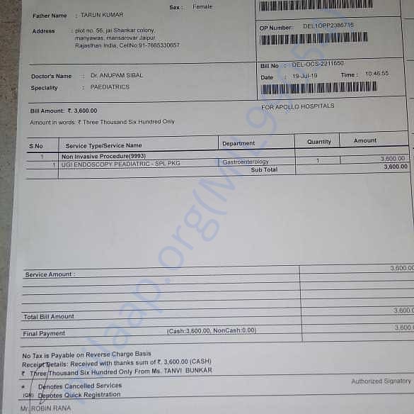 Medical Bill