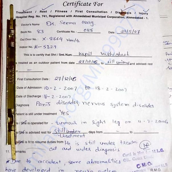 Medical Report