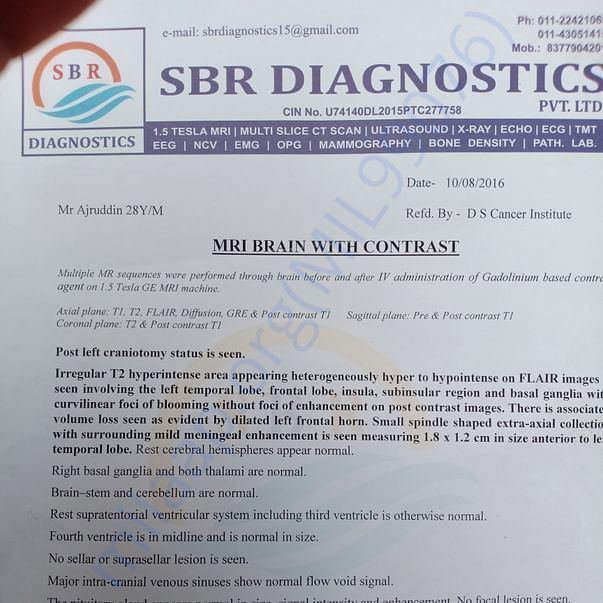 Medical Report