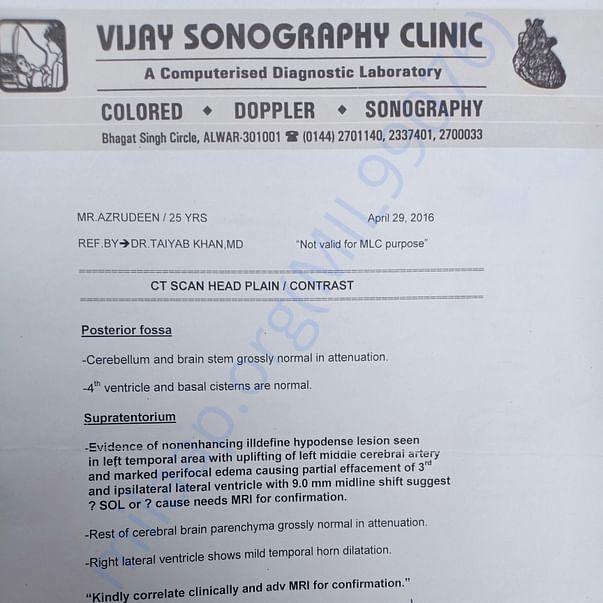 Medical Report