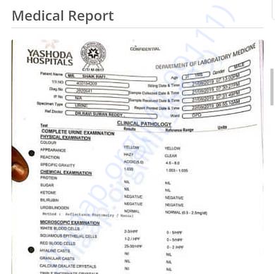 Medical Report