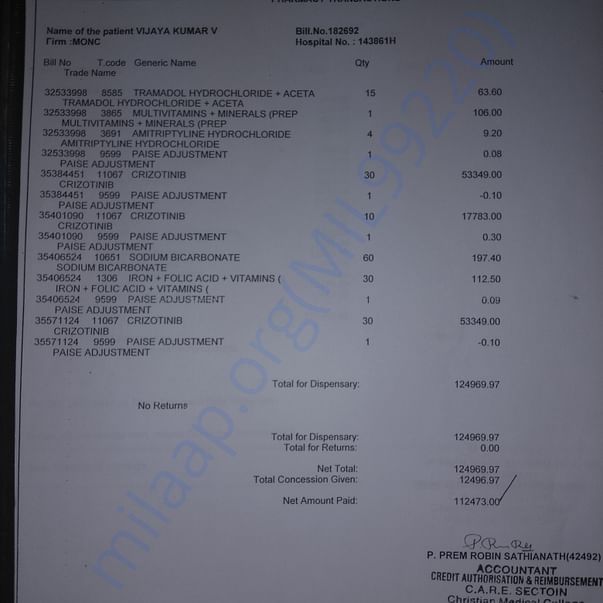 Medical Bill