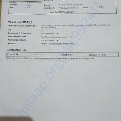 Medical Report