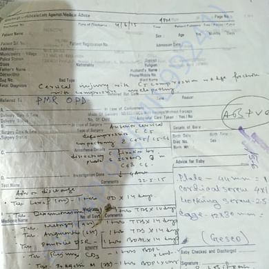 Medical Report