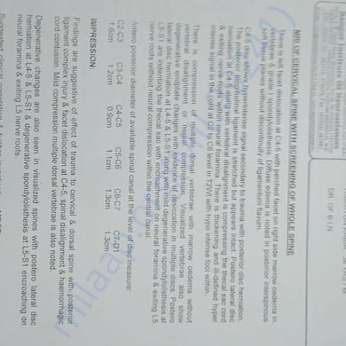 Medical Report