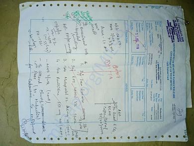 hospital prescription