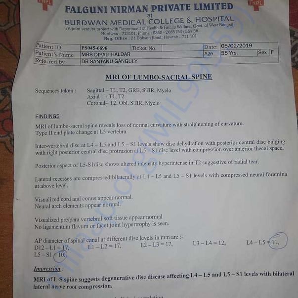 Medical Report