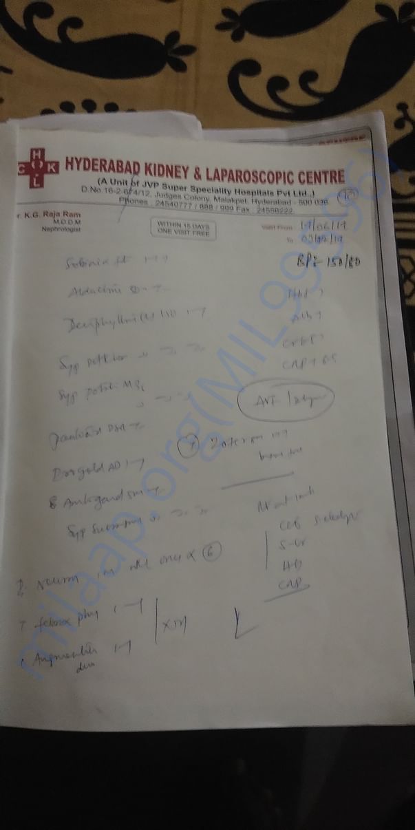Medical prescription