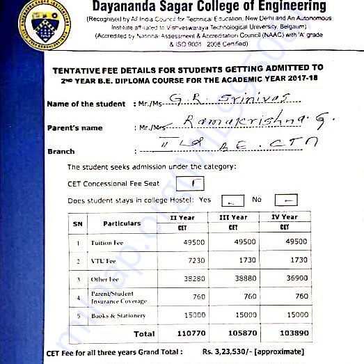 Estimation Letter