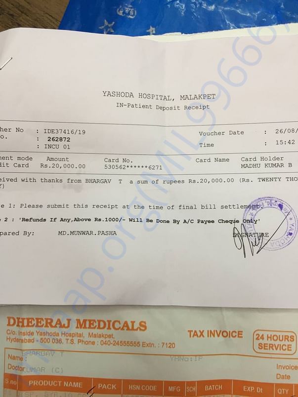 Medical bills