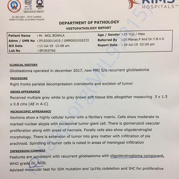 Medical Report