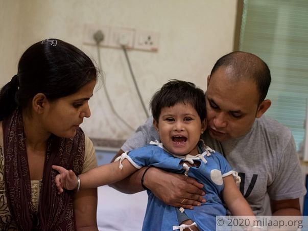 Help Shanaya Prakash Recover From Congenital Heart Disease
