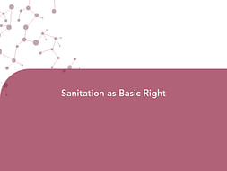 Sanitation as Basic Right