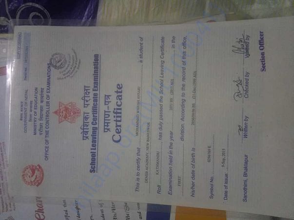 School-Leaving Certificate