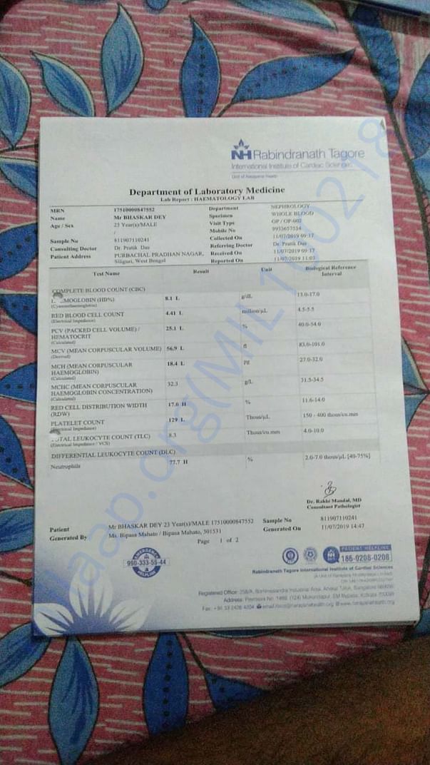 hospital prescription