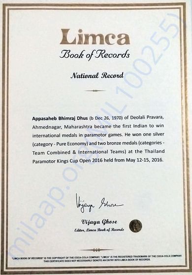 2nd Limca Record