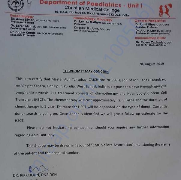 Estimation Letter