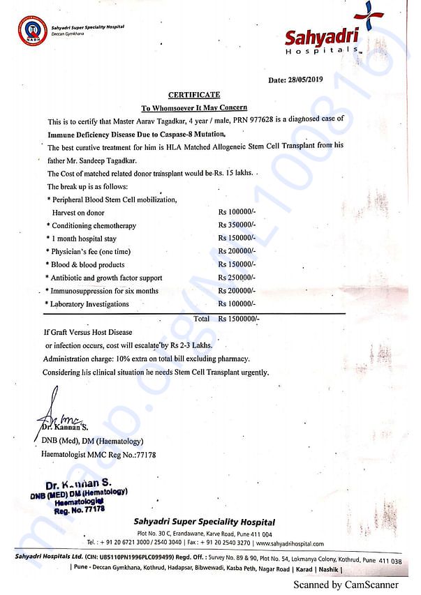 Estimation Letter