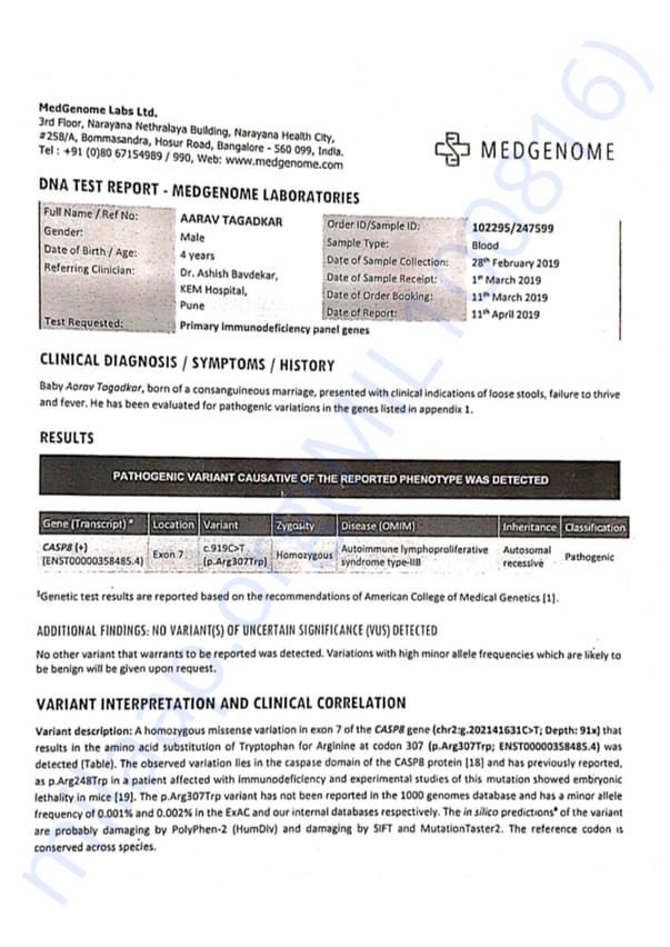 Medical Report Page 2