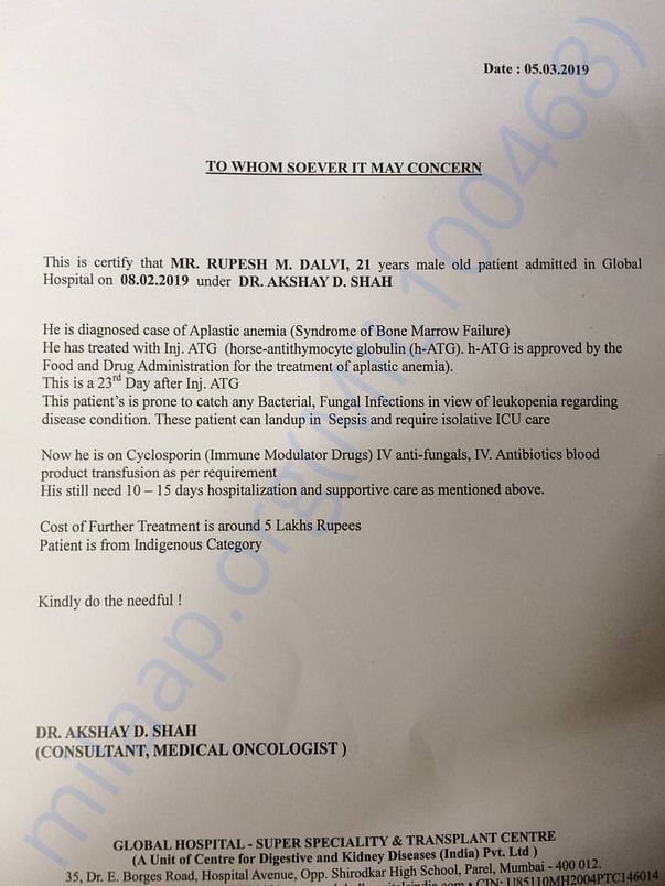 Estimation Letter