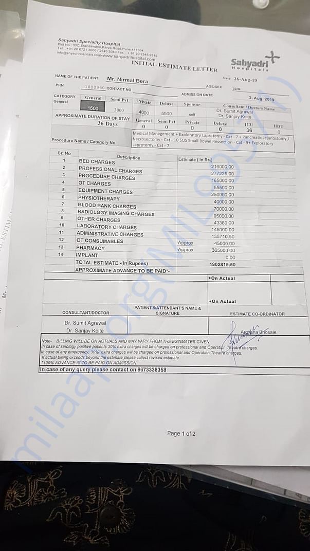 Estimated Cost