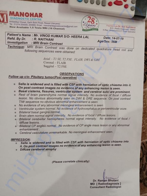 MRI Report