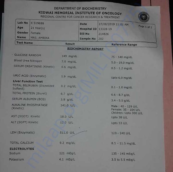 Medical Report