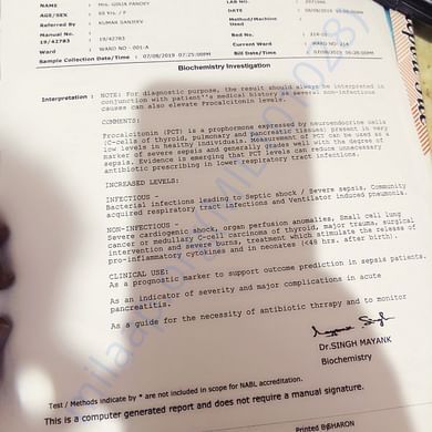 Medical Report