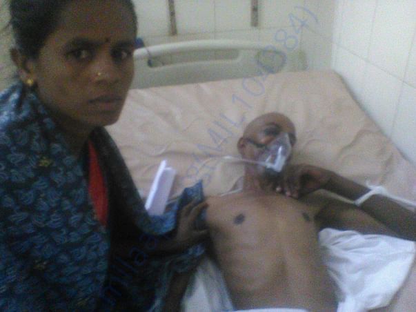 He is troubled in blood clot in brain