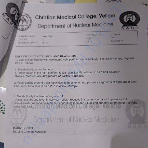 Medical Report