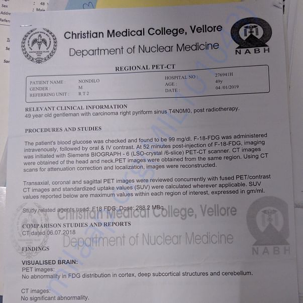 Medical Report