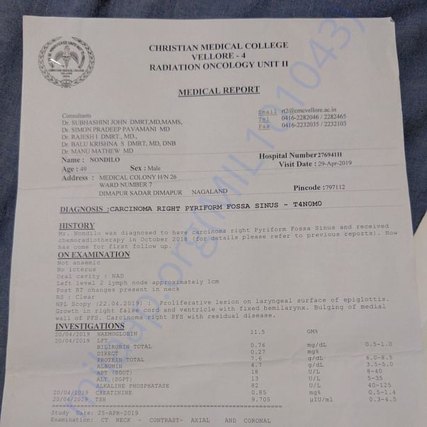 Medical Report