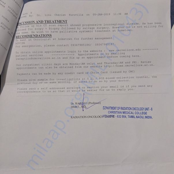 Medical Report