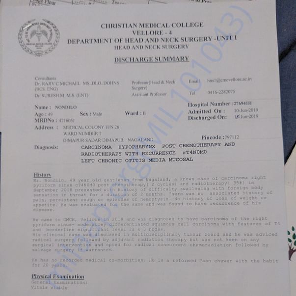 Medical Report